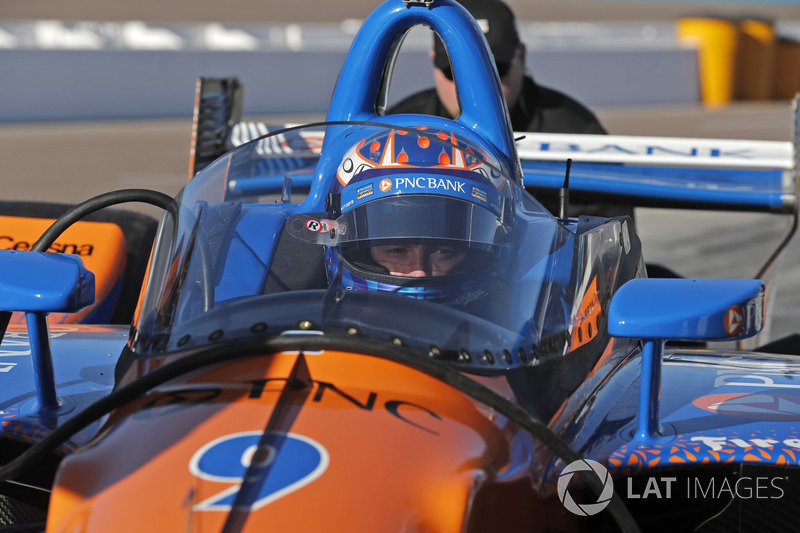 Скотт Діксон, Chip Ganassi Racing Honda тестує aeroscreen