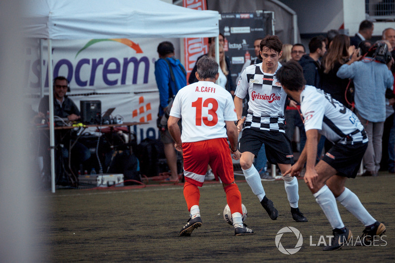 Charles Leclerc, Sauber y Alex Caffi