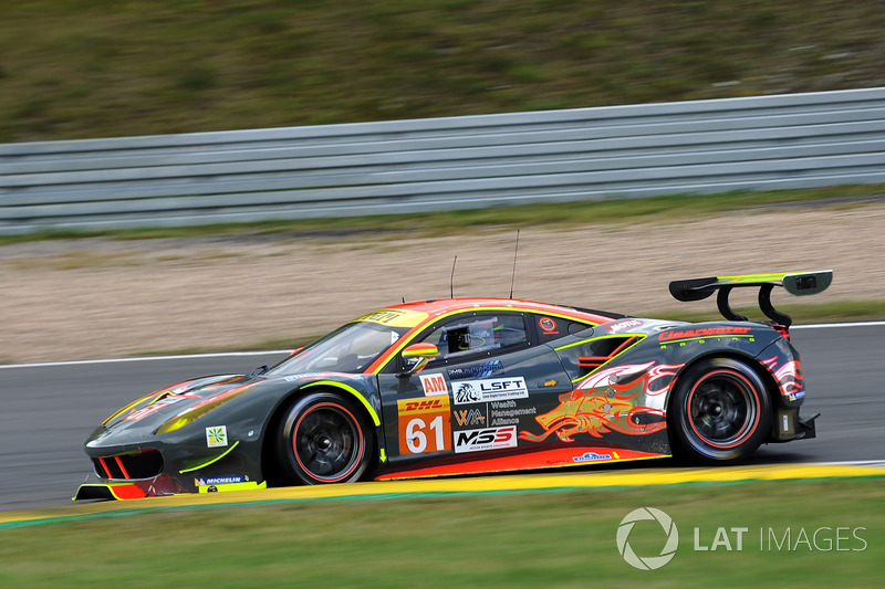 4. GTE-Am: #61 Clearwater Racing, Ferrari 488 GTE