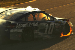 Crash: Danica Patrick, Stewart-Haas Racing Ford