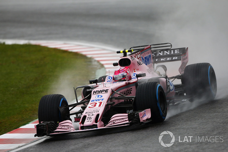 Esteban Ocon, Sahara Force India F1 VJM10