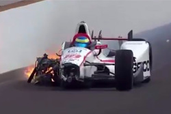 Unfall: Sébastien Bourdais, Dale Coyne Racing, Honda
