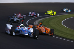 Jay Howard, Schmidt Peterson Motorsports Honda, Fernando Alonso, Andretti Autosport Honda