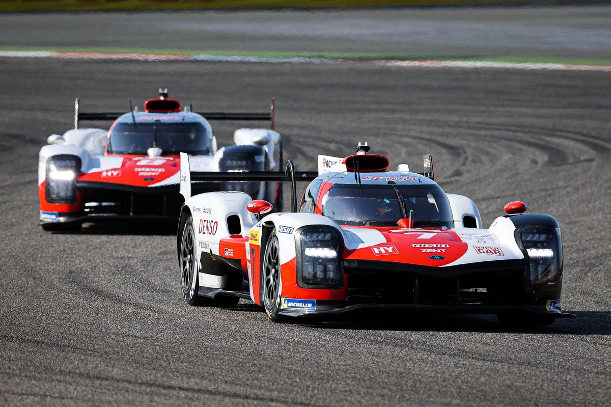 #7 Toyota Gazoo Racing Toyota GR010 - Hybrid: Mike Conway, Kamui Kobayashi, Jose Maria Lopez, #8 Toyota Gazoo Racing Toyota GR010 - Hybrid: Sébastien Buemi, Kazuki Nakajima, Brendon Hartley
