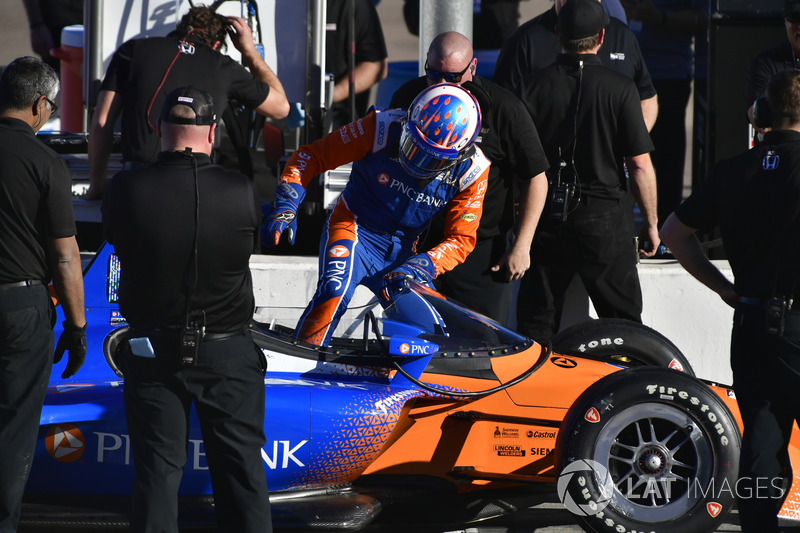Скотт Діксон, Chip Ganassi Racing Honda тестує aeroscreen