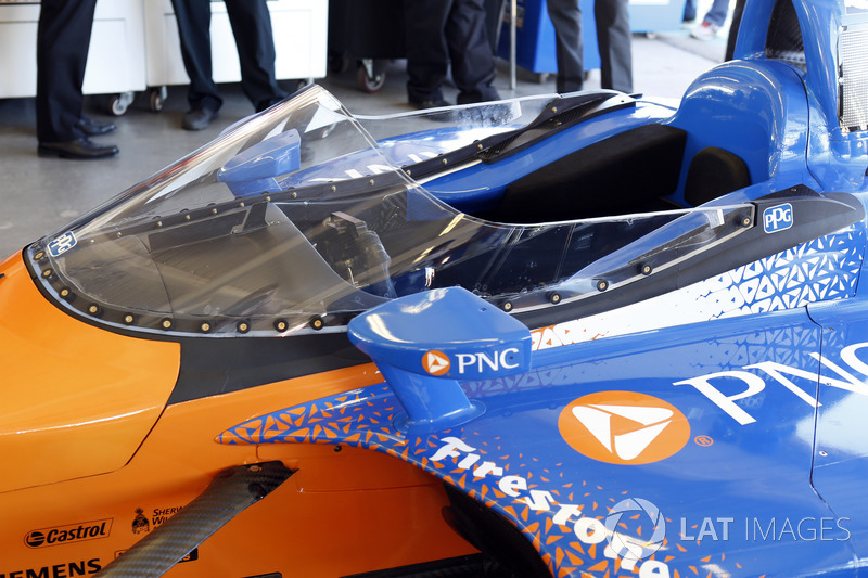 Скотт Діксон, Chip Ganassi Racing Honda тестує aeroscreen