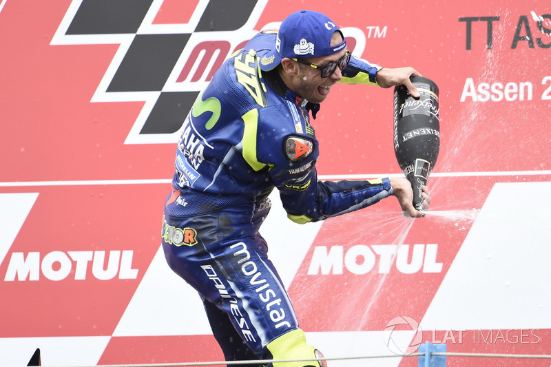 Podium: 1. Valentino Rossi, Yamaha Factory Racing