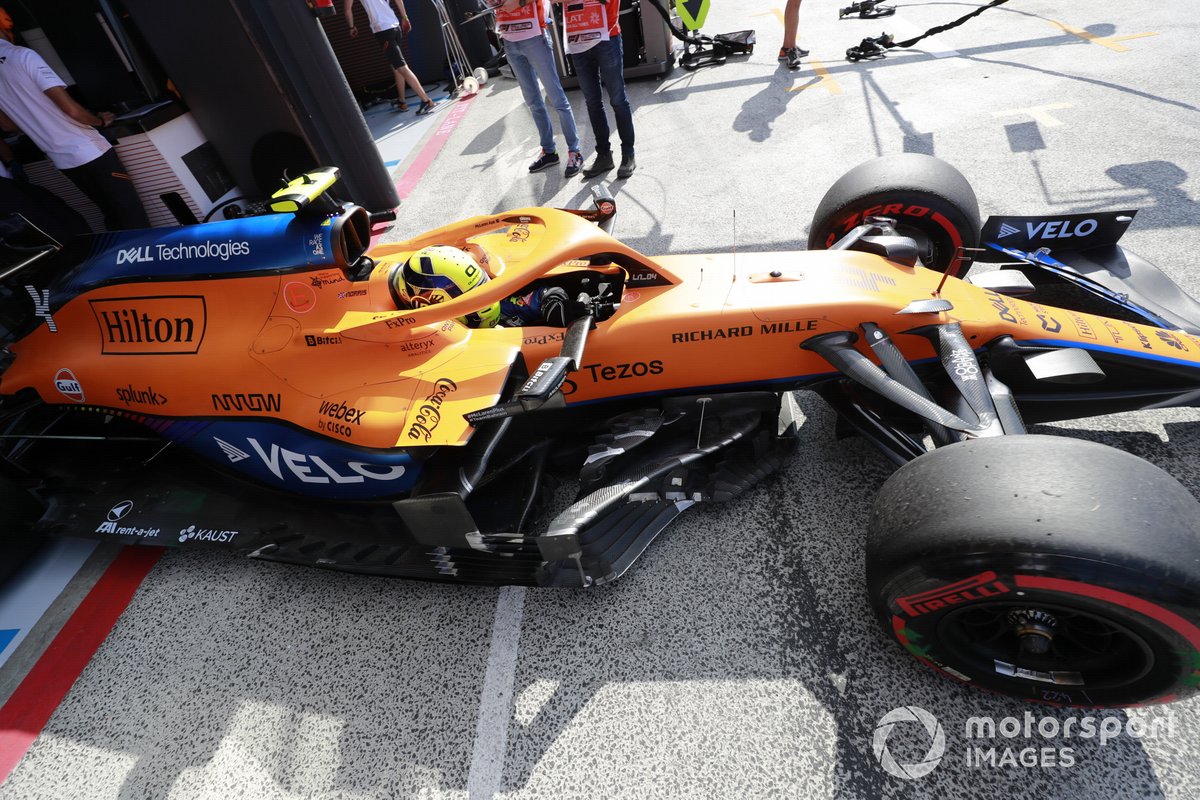 Lando Norris, McLaren MCL35M