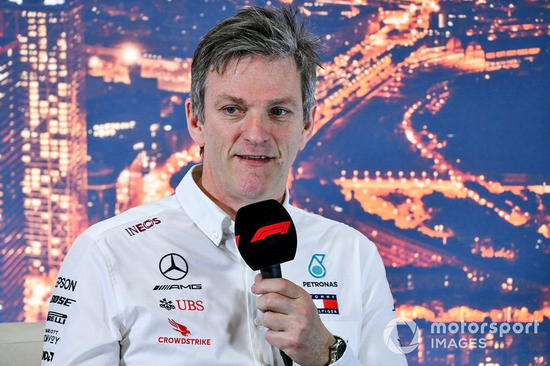 James Allison, Technical Director, Mercedes AMG in the press conference
