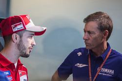Andrea Dovizioso, Ducati Team with Lin Jarvis