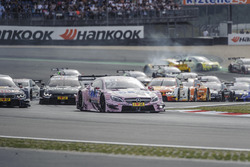 Start, Lucas Auer, Mercedes-AMG Team Mücke, Mercedes-AMG C63 DTM, führt