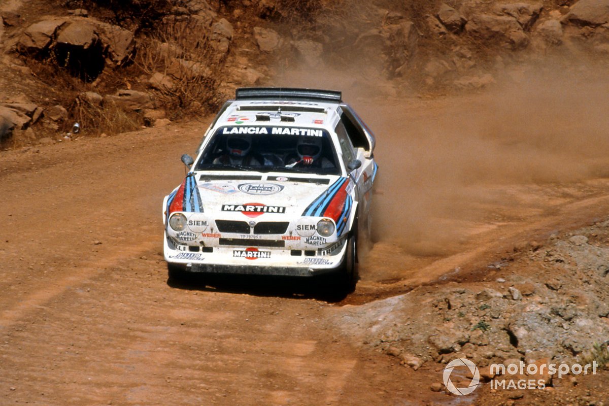 Lancia Delta S4 adalah salah satu 'monster' dalam Grup B WRC.