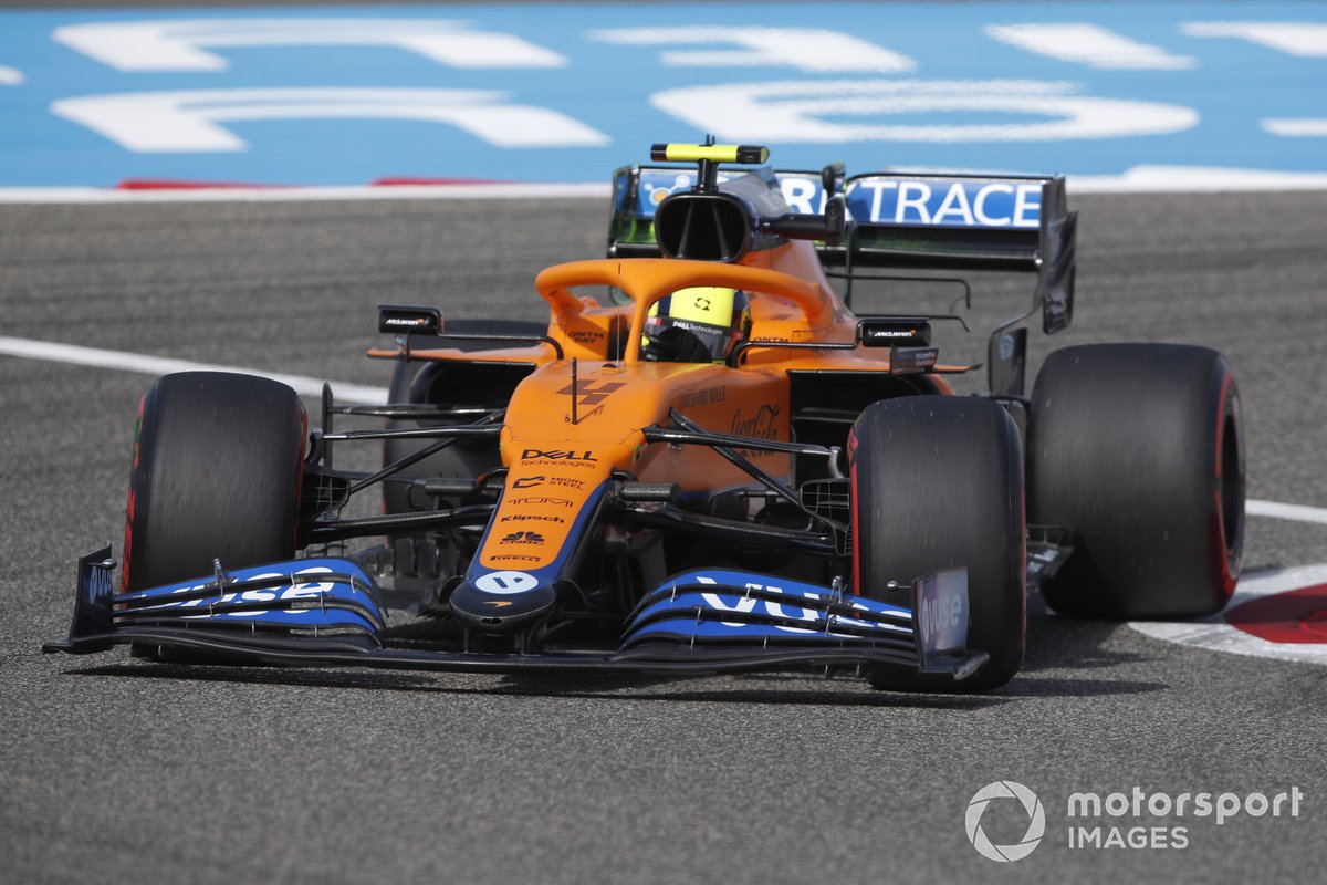 P7 Lando Norris, McLaren MCL35M