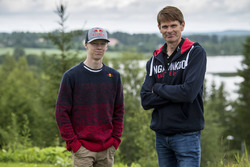 Kalle Rovanperä mit Marcus Gronholm