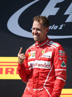1. Sebastian Vettel, Ferrari