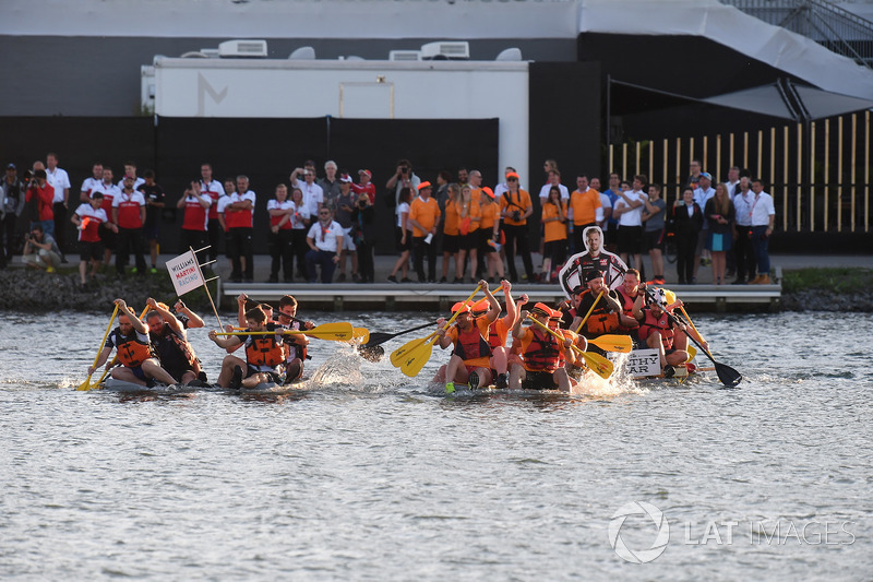 The raft race