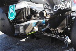 Mercedes AMG F1 W09 diffuser detail