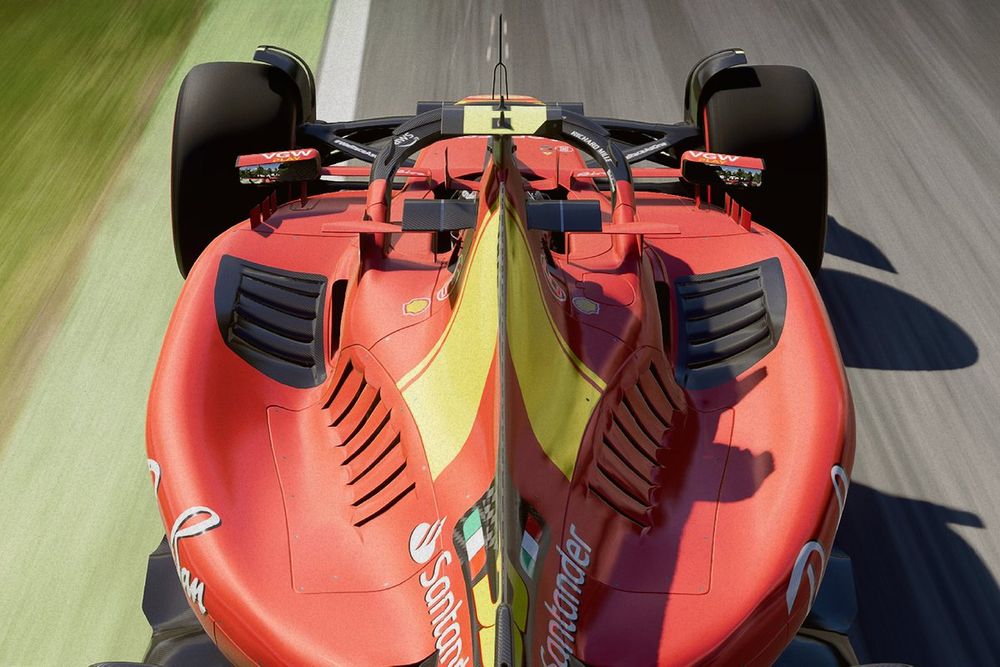 Decoración especial de Ferrari para el GP de Italia 2023