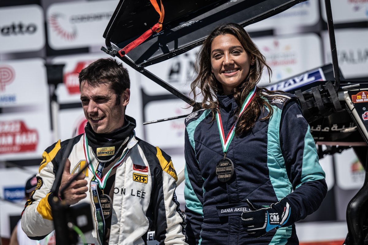 Saudi driver Dania Akeel won the FIA Cross Country Baja World Cup.