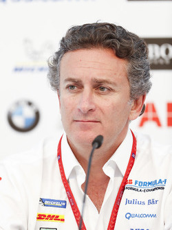 Alejandro Agag, CEO, Formula E, in the press conference