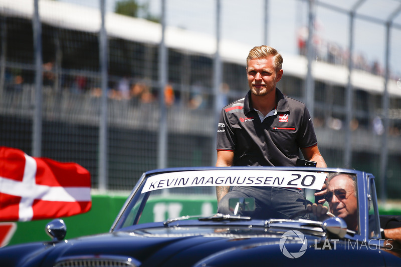 Kevin Magnussen, Haas F1 Team, parade pembalap