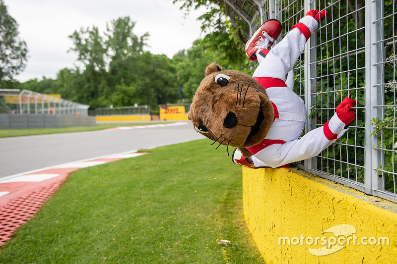 Vroum, la mascota del Gran Premio de Canadá