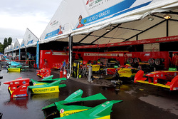 Il box ABT Schaeffler Audi Sport Team