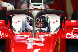 Себастьян Феттель, Ferrari SF16-H з встановленою системою захисту кокпіту Halo