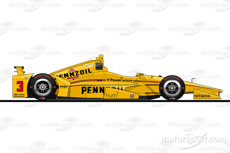 Startpositie 9: Helio Castroneves (Penske-Chevrolet)