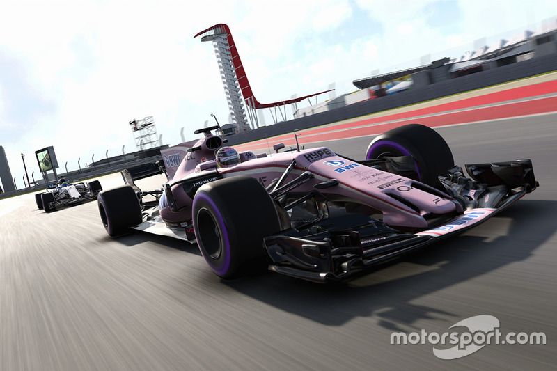 Screenshot del juego F1 2017