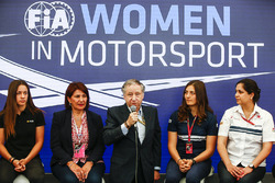 Marta Garcia; Michelle Mouton; Jean Todt; Tatiana Calderon; Monisha Kaltenborn