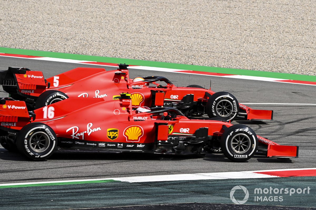 Себастьян Феттель и Шарль Леклер, Ferrari SF1000