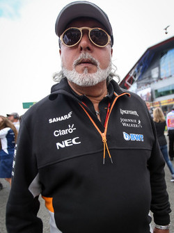Dr. Vijay Mallya, dueño de Sahara Force India Formula One Team