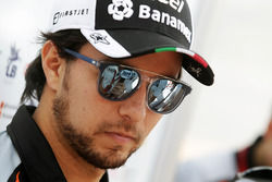 Sergio Perez, Sahara Force India F1 met de media