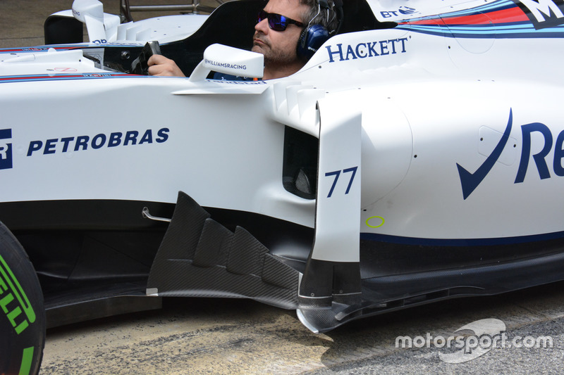 Williams FW38, Luftleitbleche