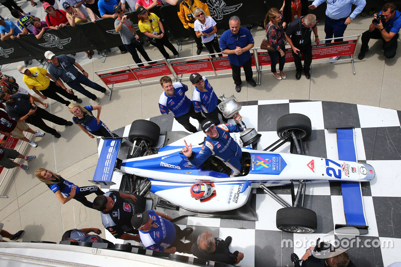 Dean Stoneman, Andretti Autosport, vincitore della gara