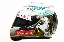 Il casco di Sebastian Vettel, Ferrari