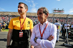 Remi Taffin, Renault Sport F1 Engine Technical Director, Alain Prost, Renault Sport F1 Team Special