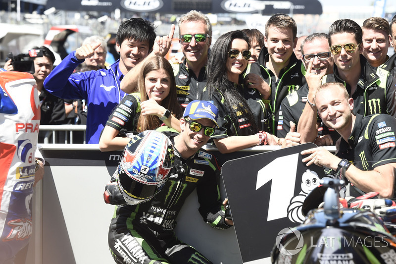 In Le Mans holte sich Johann Zarco die Pole - stürzte dann aber im Rennen