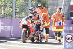 Дані Педроса, Repsol Honda Team, після аварії