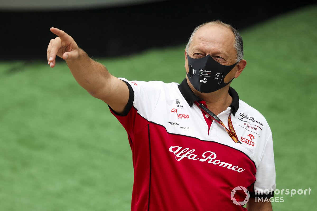 Frederic Vasseur, Team Principal, Alfa Romeo Racing
