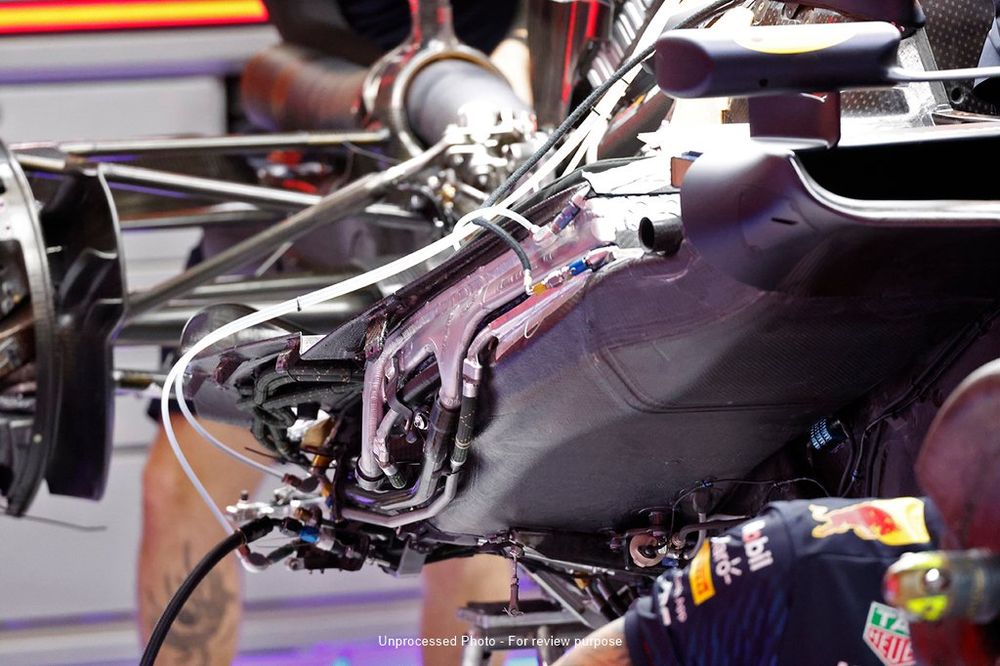 Red Bull Racing RB19 detalle lteral