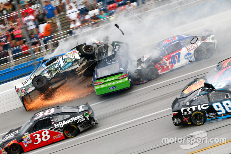 7. Superspeedway crash