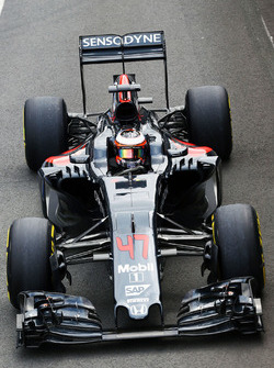 Stoffel Vandoorne, McLaren MP4-31 Piloto de pruebas y de reserva