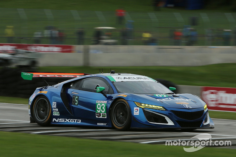 #93 Michael Shank Racing Acura NSX: Енді Лаллі, Кетрін Легг