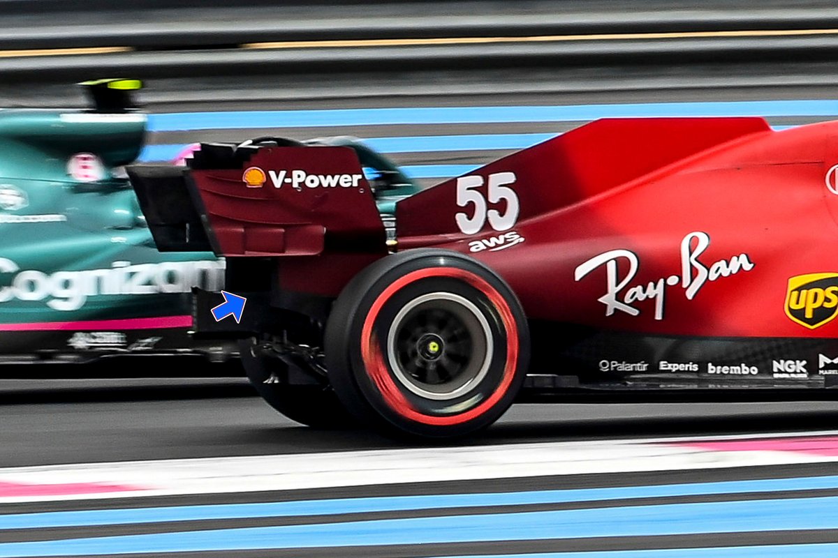 Así lució la Ferrari SF21 en Francia.