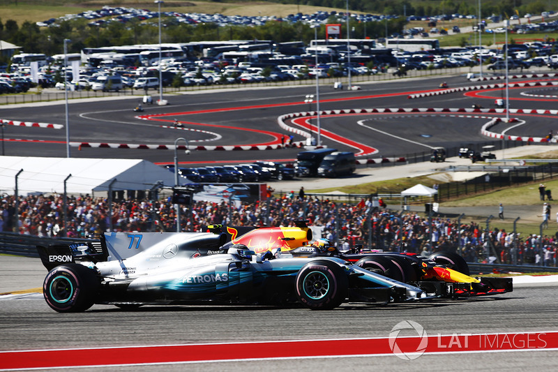 Валттері Боттас, Mercedes-Benz F1 W08, Даніель Ріккардо, Red Bull Racing RB13