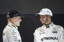 Podium: Race winner Valtteri Bottas, Mercedes AMG F1, second place Lewis Hamilton, Mercedes AMG F1