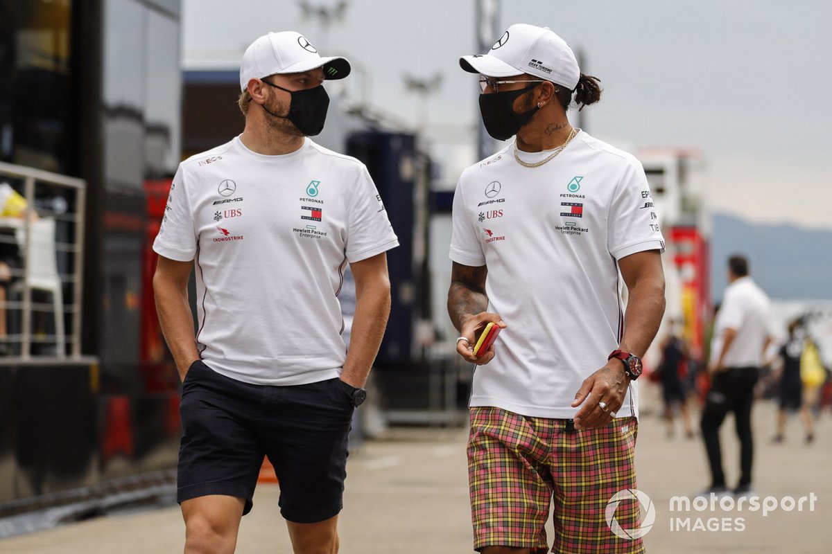 Валттери Боттас и Льюис Хэмилтон, Mercedes-AMG F1