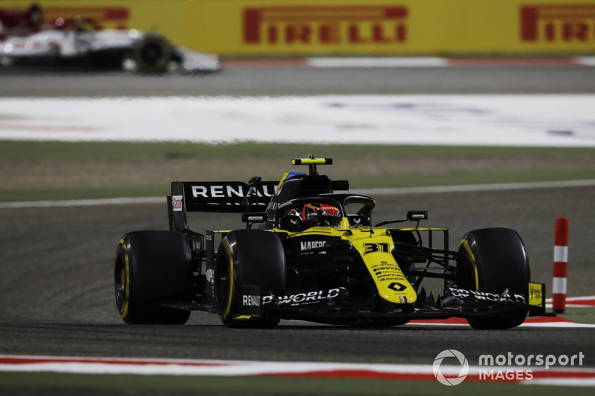 P7 Esteban Ocon, Renault F1 Team R.S.20